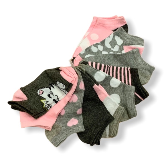 Other - Girls 10 Pairs of ankle socks